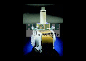 Pneumatic operated hydraulic pump